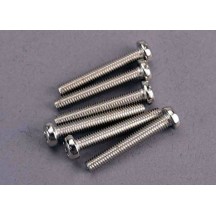 Tornillos cabeza redonda 3x20mm Traxxas