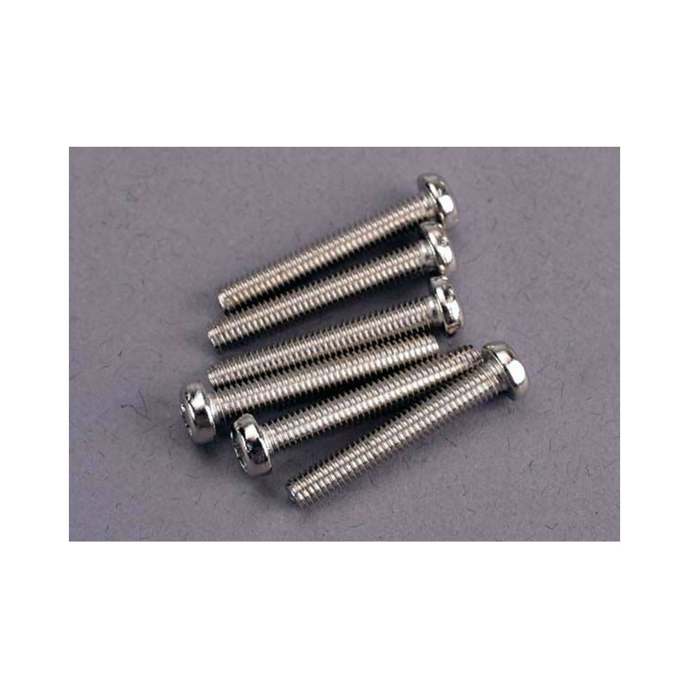 Tornillos cabeza redonda 3x20mm Traxxas Tornillos cabeza redonda 3x20mm Traxxas