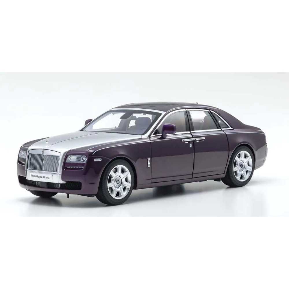 KYOSHO DIE CAST KYOSHO 1:18 rolls-royce ghost 2011 twilight purple/silver KS08802TPS KYOSHO DIE CAST KYOSHO 1:18 rolls-royce ghost 2011 twilight purple/silver KS08802TPS