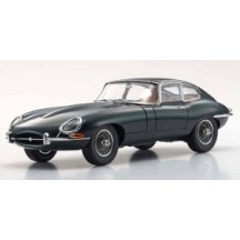 KYOSHO DIE CAST KYOSHO 1:18 jaguar type-e 3.8l coupe mk1 1961 british RACING green KS08954G