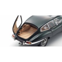 KYOSHO DIE CAST KYOSHO 1:18 jaguar type-e 3.8l coupe mk1 1961 british RACING green KS08954G