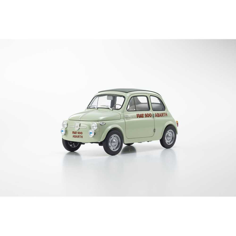 KYOSHO DIE CAST KYOSHO 1:18 fiat nuova 500 elaborazione abarth record green clear KS08966ALG KYOSHO DIE CAST KYOSHO 1:18 fiat nuova 500 elaborazione abarth record green clear KS08966ALG