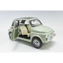 KYOSHO DIE CAST KYOSHO 1:18 fiat nuova 500 elaborazione abarth record green clear KS08966ALG