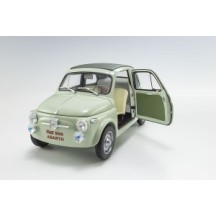 KYOSHO DIE CAST KYOSHO 1:18 fiat nuova 500 elaborazione abarth record green clear KS08966ALG