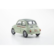 KYOSHO DIE CAST KYOSHO 1:18 fiat nuova 500 elaborazione abarth record green clear KS08966ALG