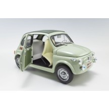 KYOSHO DIE CAST KYOSHO 1:18 fiat nuova 500 elaborazione abarth record green clear KS08966ALG