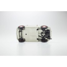 KYOSHO DIE CAST KYOSHO 1:18 fiat nuova 500 sport light gray/red line KS08966SLG