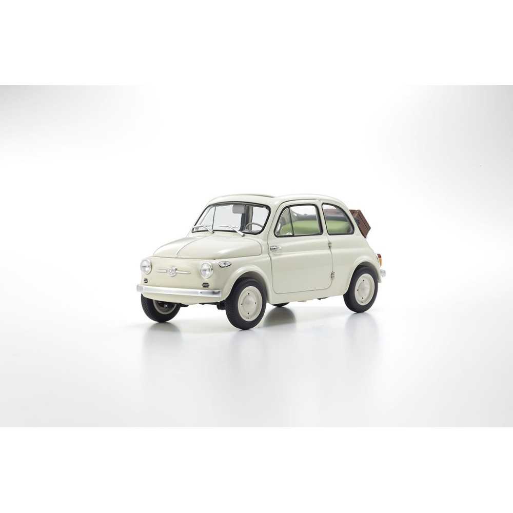 KYOSHO DIE CAST KYOSHO 1:18 fiat nuova 500 ivory accessories version KS08966WA KYOSHO DIE CAST KYOSHO 1:18 fiat nuova 500 ivory accessories version KS08966WA