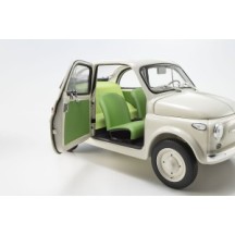 KYOSHO DIE CAST KYOSHO 1:18 fiat nuova 500 ivory accessories version KS08966WA