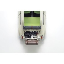KYOSHO DIE CAST KYOSHO 1:18 fiat nuova 500 ivory accessories version KS08966WA