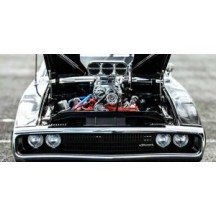 KYOSHO DIE CAST KYOSHO 1:18 dodge charger r/t 1970 fast & furious black KS08974FF