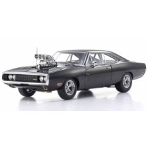 KYOSHO DIE CAST KYOSHO 1:18 dodge charger r/t 1970 fast & furious black KS08974FF