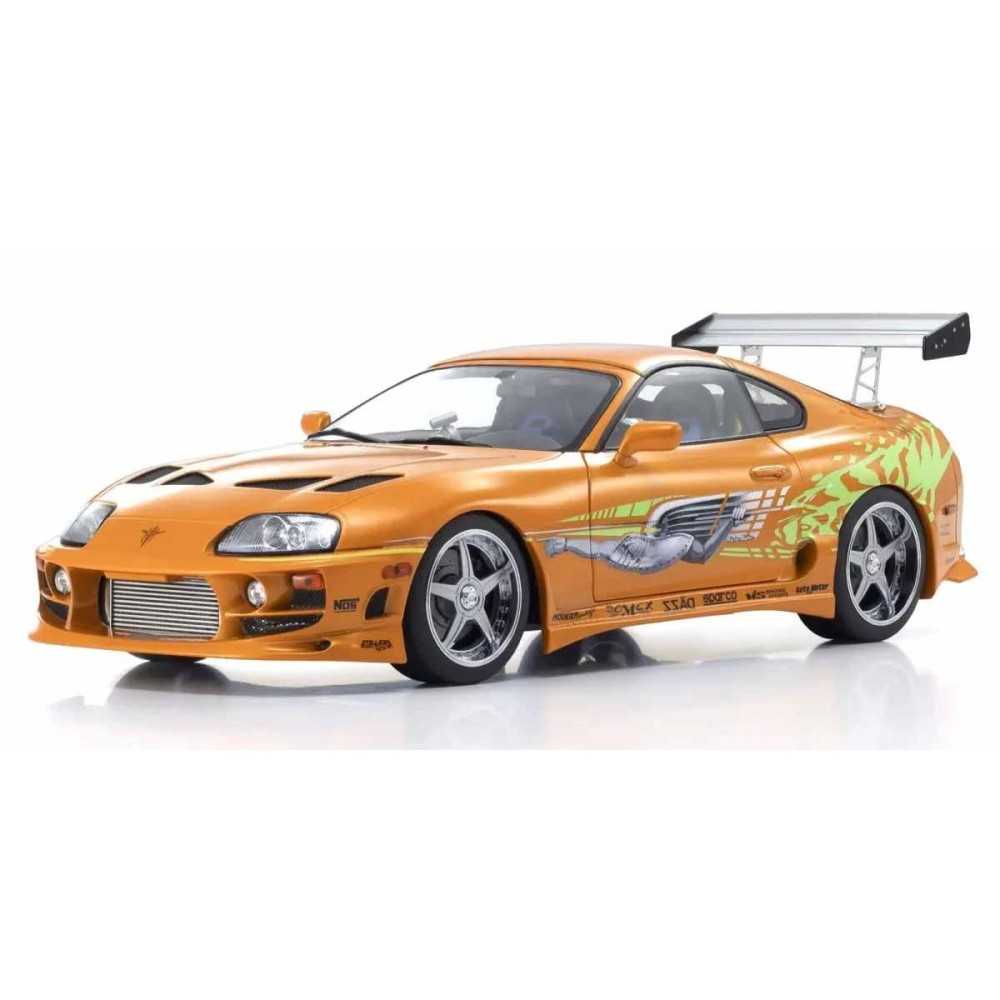 Coche Die Cast Toyota Supra Turbo Fast & Furious Kyosho 1:18 KS08975FF Coche Die Cast Toyota Supra Turbo Fast & Furious Kyosho 1:18 KS08975FF