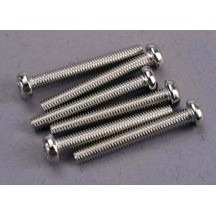 Tornillos cabeza redonda 3x23mm Traxxas