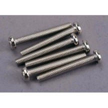 Traxxas Screws 3x23mm roundhead machine (6) TRX2567