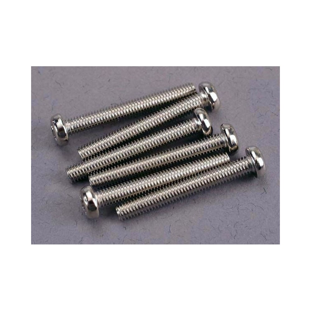 Tornillos cabeza redonda 3x23mm Traxxas Tornillos cabeza redonda 3x23mm Traxxas
