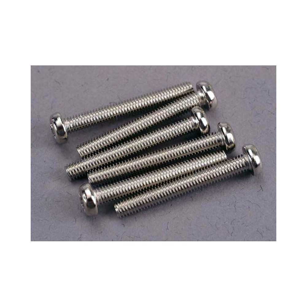 Traxxas Screws 3x23mm roundhead machine (6) TRX2567 Traxxas Screws 3x23mm roundhead machine (6) TRX2567
