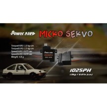 POWER HD SERVO hd1025ph (1.5kg/0.07s) for micro rc HD-1025PH