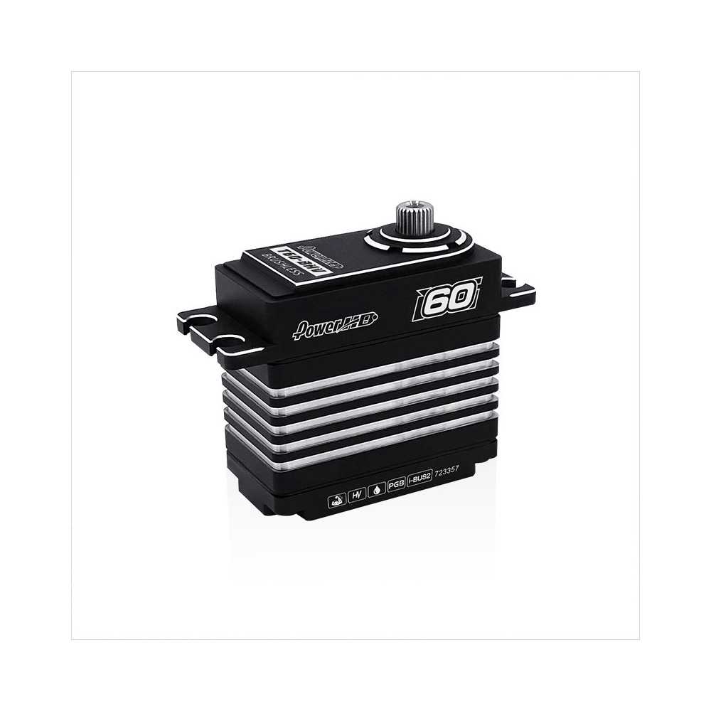 POWER HD SERVO t60 brushless alu case HV (60kg/0.080s) HD-T60-BHV POWER HD SERVO t60 brushless alu case HV (60kg/0.080s) HD-T60-BHV