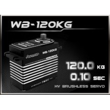 POWER HD SERVO wb-120kg 12.6v alu case mg 120kg/0.10s (large scale) HD-WB-120KG