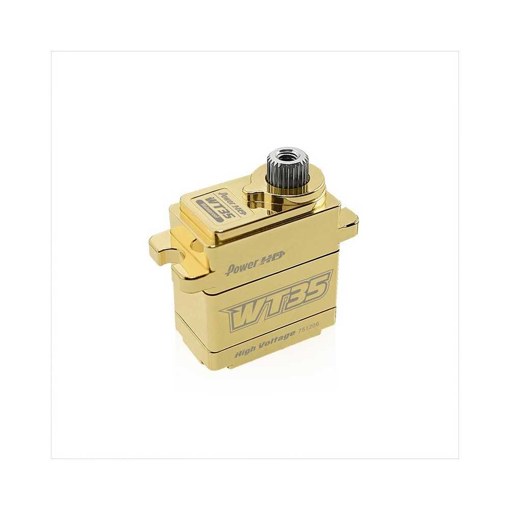 POWER HD SERVO wt35 brass for trx-4m waterproof HV 3.8kg/0.075s HD-WT35 POWER HD SERVO wt35 brass for trx-4m waterproof HV 3.8kg/0.075s HD-WT35