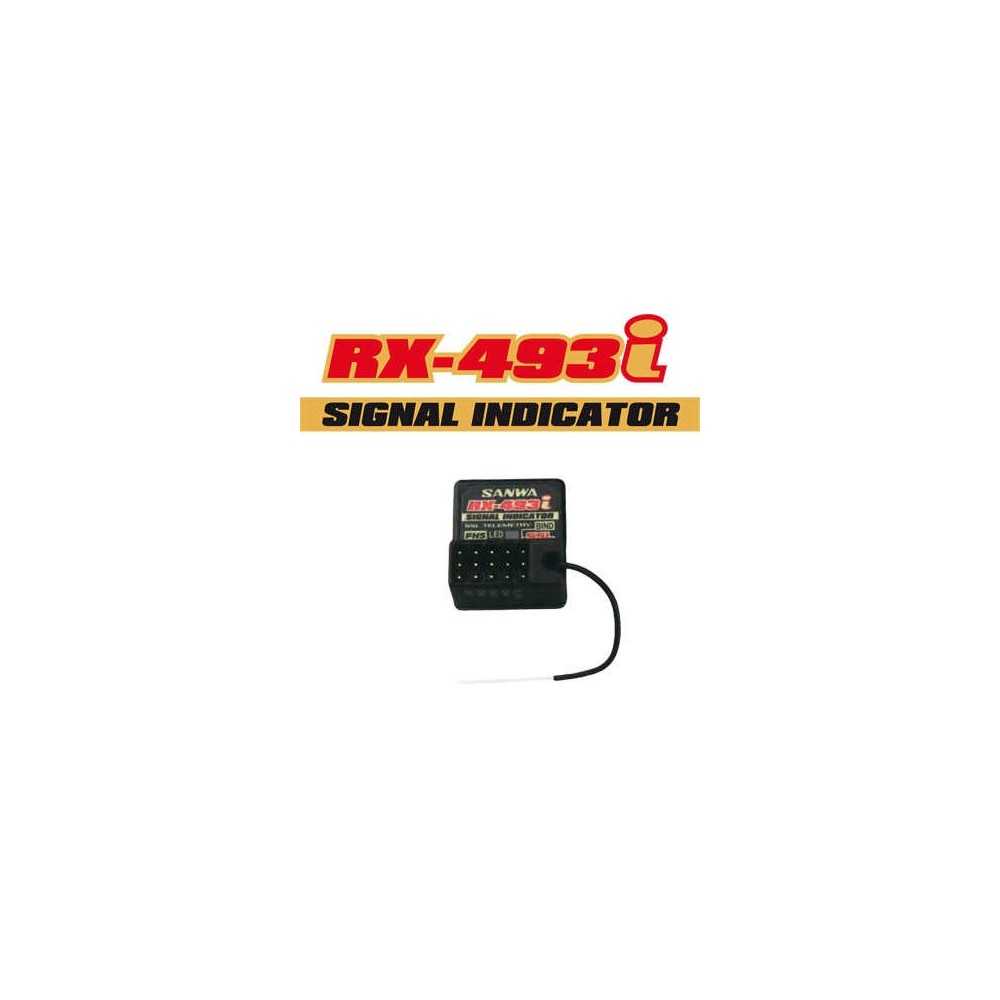 SANWA Receiver rx-493i 4 chanels 2.4ghz fh5 sxr waterproof S.107A41376B SANWA Receiver rx-493i 4 chanels 2.4ghz fh5 sxr waterproof S.107A41376B