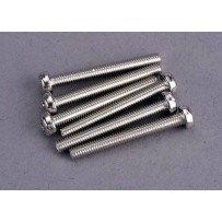 Tornillos de máquina de cabeza redonda 3x25 mm Traxxas TRX2569
