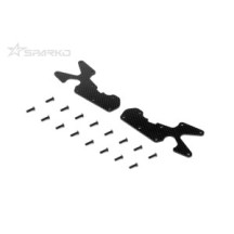 SPARKO F8t insertos carbono brazo trasero 2mm (2) SPKF83024-20OP
