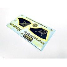 SPARKO F8 wing sticker-amarillo para opcional SPKF89005-YGOP