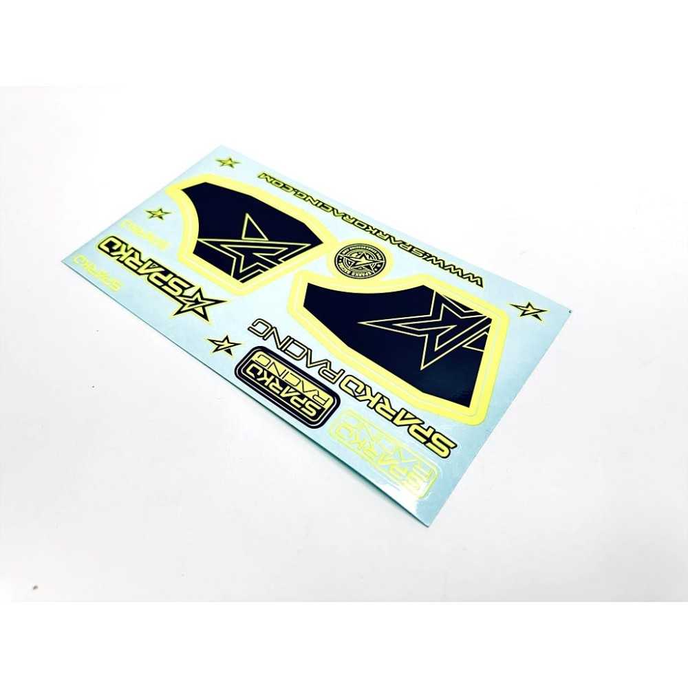 SPARKO F8 wing sticker-amarillo para opcional SPKF89005-YGOP SPARKO F8 wing sticker-amarillo para opcional SPKF89005-YGOP