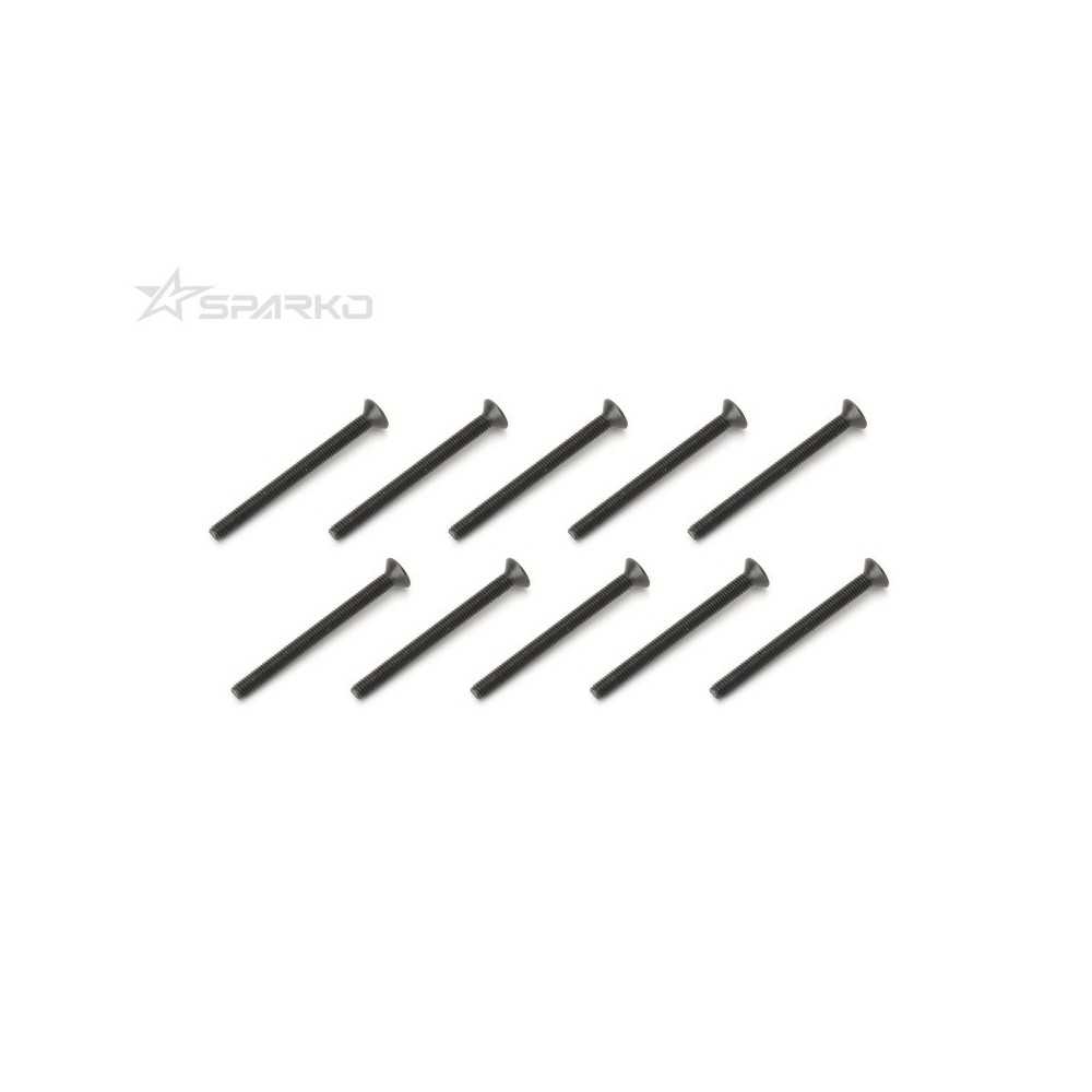Tornillos planos M3x35 mm SPARKO SPKSF0335BK Tornillos planos M3x35 mm SPARKO SPKSF0335BK
