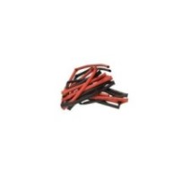 Tubo termorretráctil 2 mm Team Orion rojo y negro ORI40085