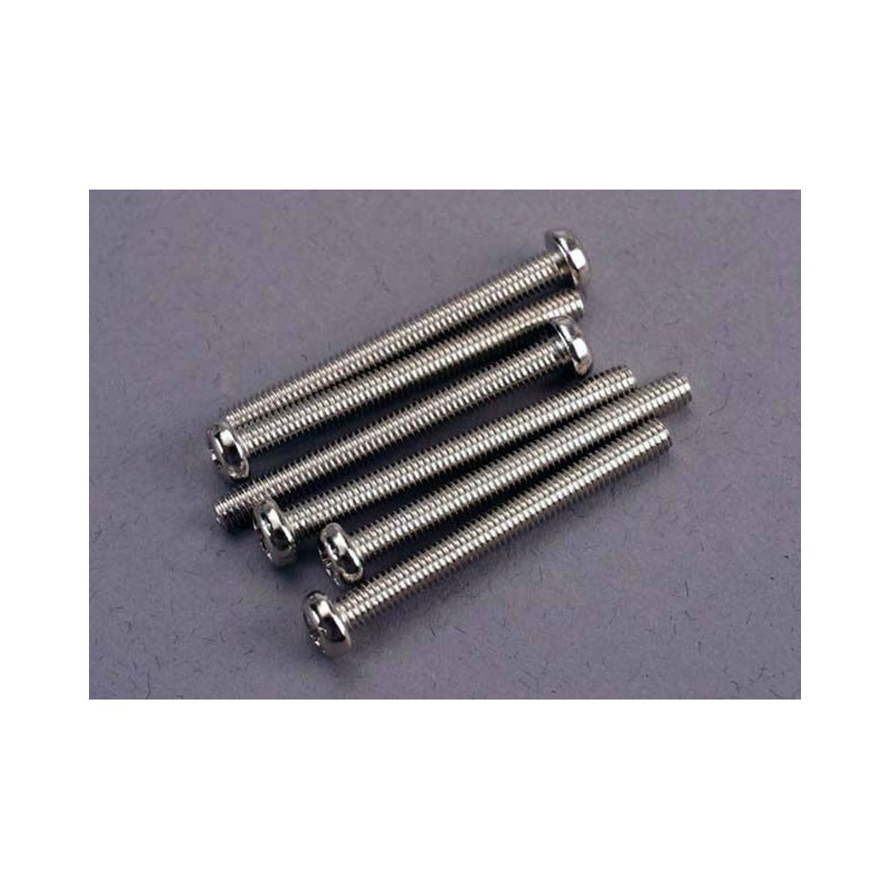 Tornillos cabeza redonda 3x30mm Traxxas Tornillos cabeza redonda 3x30mm Traxxas
