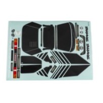 Set de adhesivos Mini Rally VXL Ford RS200 negro Traxxas TRX10816-BLK