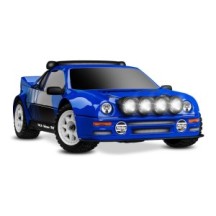 Coche RC Mini Rally VXL Ford RS200 azul Traxxas TRX108046-1-BLUE