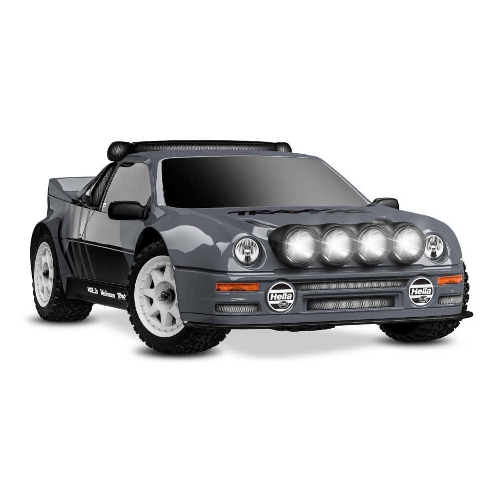 Coche RC Mini Rally VXL Ford RS200 gris Traxxas TRX108046-1-GRAY Coche RC Mini Rally VXL Ford RS200 gris Traxxas TRX108046-1-GRAY