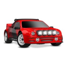 Coche RC Mini Rally VXL Ford RS200 rojo Traxxas TRX108046-1-RED