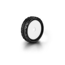 Hudy HUDY 1/10 OFF-ROAD PRE-GLUED TIRE 2WD FRONT CARPET - 101 (2) H852101