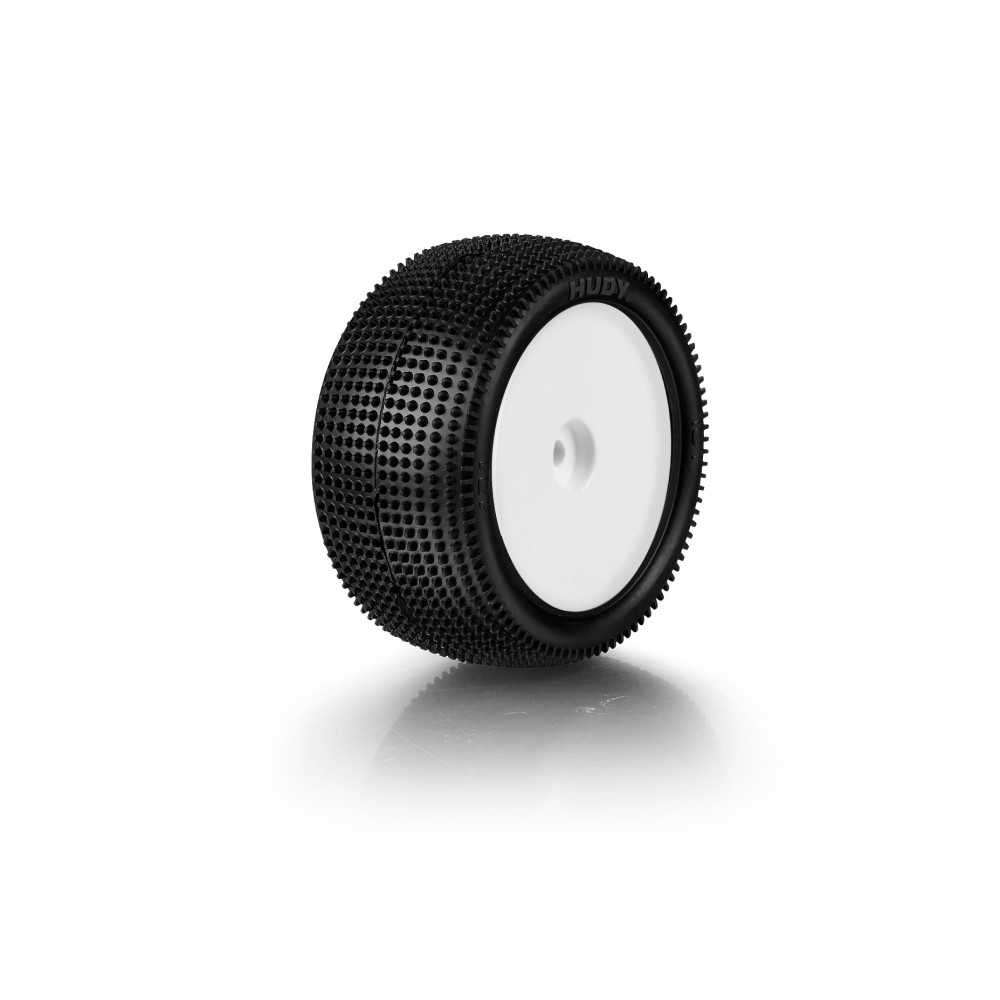 Hudy HUDY 1/10 OFF-ROAD PRE-GLUED TIRE 2WD/4WD REAR CARPET - 101 (2) H856101 Hudy HUDY 1/10 OFF-ROAD PRE-GLUED TIRE 2WD/4WD REAR CARPET - 101 (2) H856101