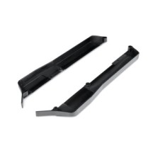 Xray COMPOSITE CHASSIS SIDE GUARDS L+R - NARROW FRONT - V3 - HARD X361278-H