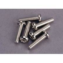 Tornillos cabeza redonda 4x15mm Traxxas