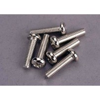 Tornillos de máquina de cabeza redonda 4x15 mm Traxxas TRX2573