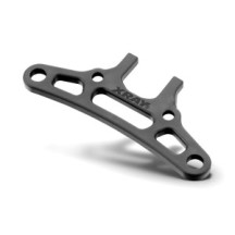 Xray X4 COMPOSITE UPPER HOLDER FOR BUMPER FOR UNI BULKHEADS X301252