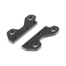 Xray X4 UNIVERSAL CARBON UPPER CLAMP FOR UNI BULKHEADS (2) X301556