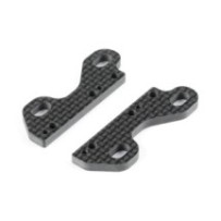 Xray X4 UNIVERSAL CARBON UPPER CLAMP FOR UNI BULKHEADS (2) X301556