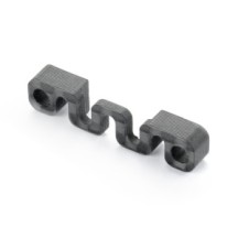 Xray X4 CARBON FRONT UNI BULKHEADS BRACE - WAVE X302057