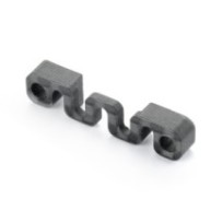 Xray X4 CARBON FRONT UNI BULKHEADS BRACE - WAVE X302057