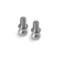 Xray ANTI-ROLL BAR STEEL BALL END 3.8MM WITH 2.5x4MM THREAD (2) X302434