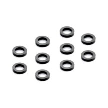 Xray ALU SHIM 3x5x1.0MM - BLACK (10) X303141-K