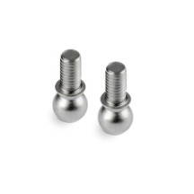 Xray X4 PIVOT BALL 4.9MM WITH M3x5.5MM THREAD - HUDY SPRING STEEL (2) X303262
